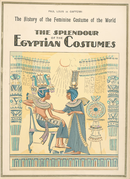 The splendour of the Egyptian costumes 1926 1927