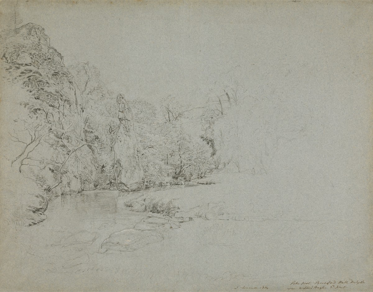 Pike Pool Beresford Hall Derbyshire 1814