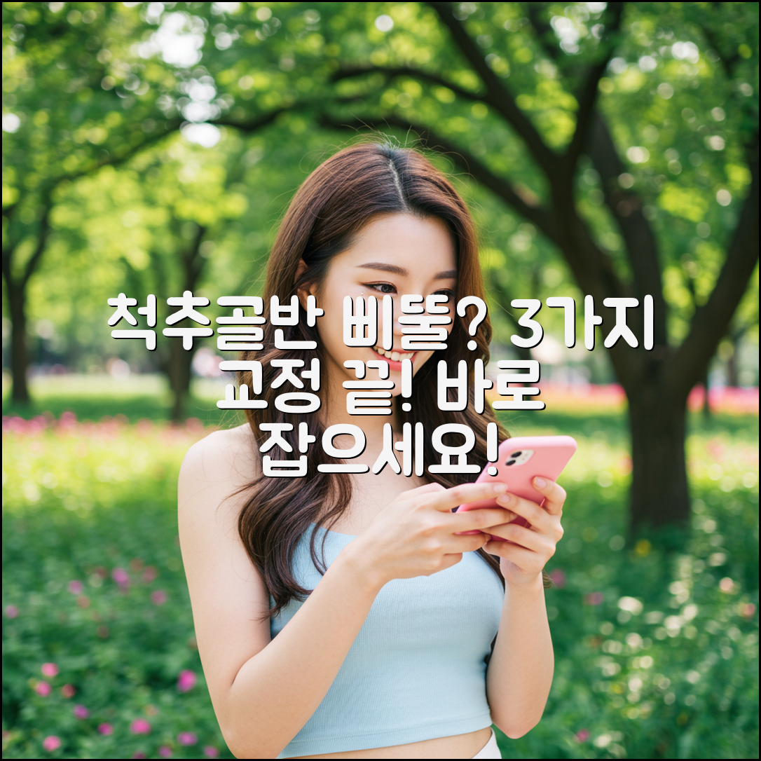 척추·골반 불균형? 3가지 교정법으로 해결!