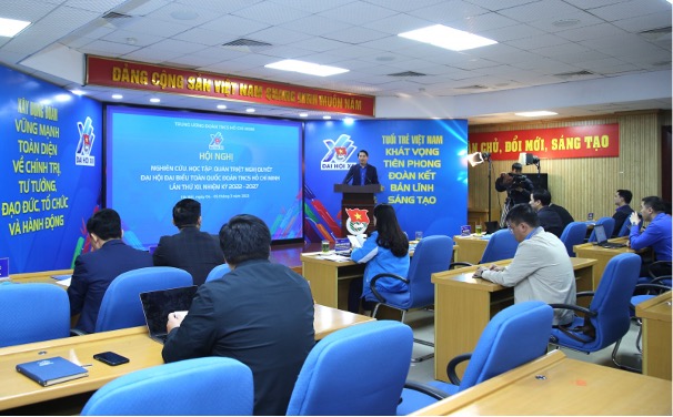 Đoàn Trường Đại học Tây Bắc tham gia Hội nghị nghiên cứu, học tập, quán triệt Nghị quyết Đại hội Đại biểu toàn quốc lần thứ XII, nhiệm kỳ 2022 - 2027