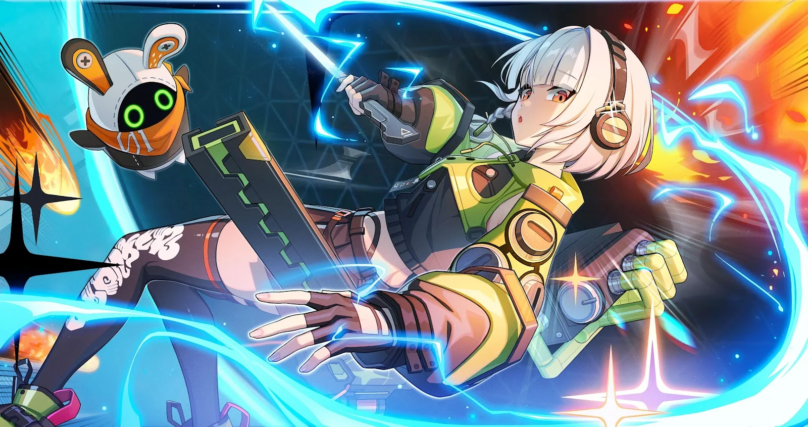 Anby Demara In Zenless Zone Zero - Digital Anime Art 5K Wallpaper (5921x3126)