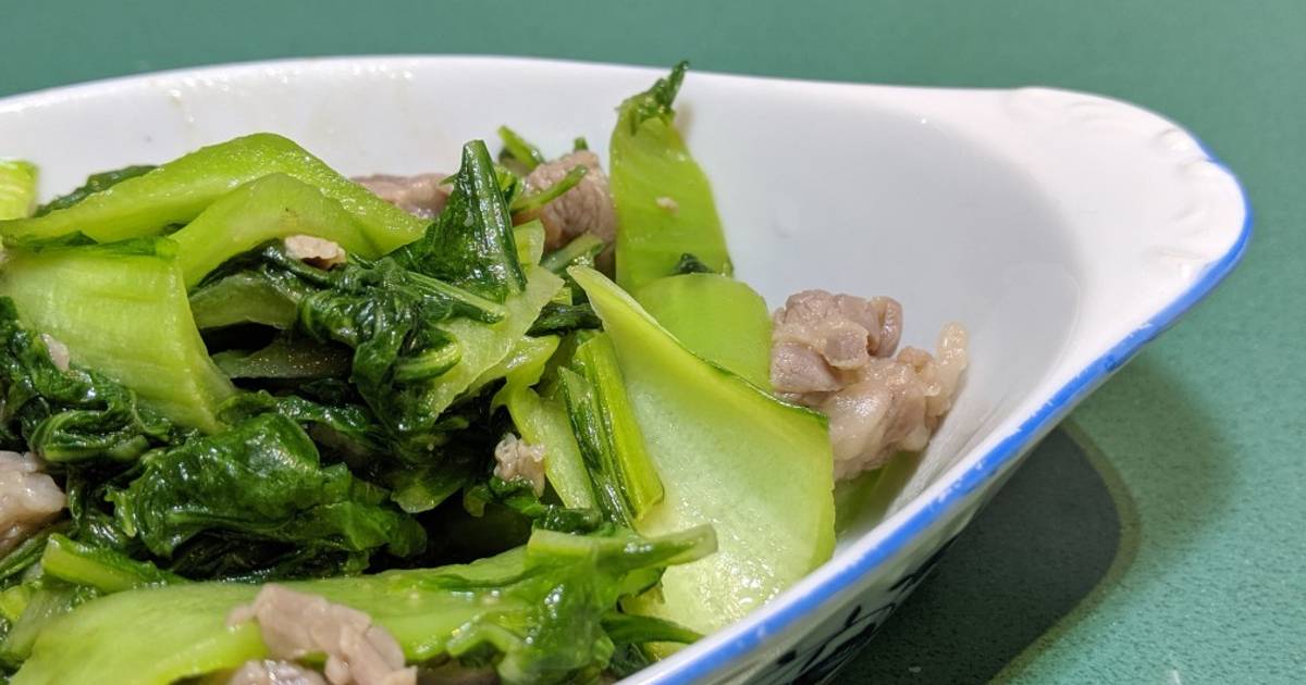 Bò xào cải bẹ dưa
