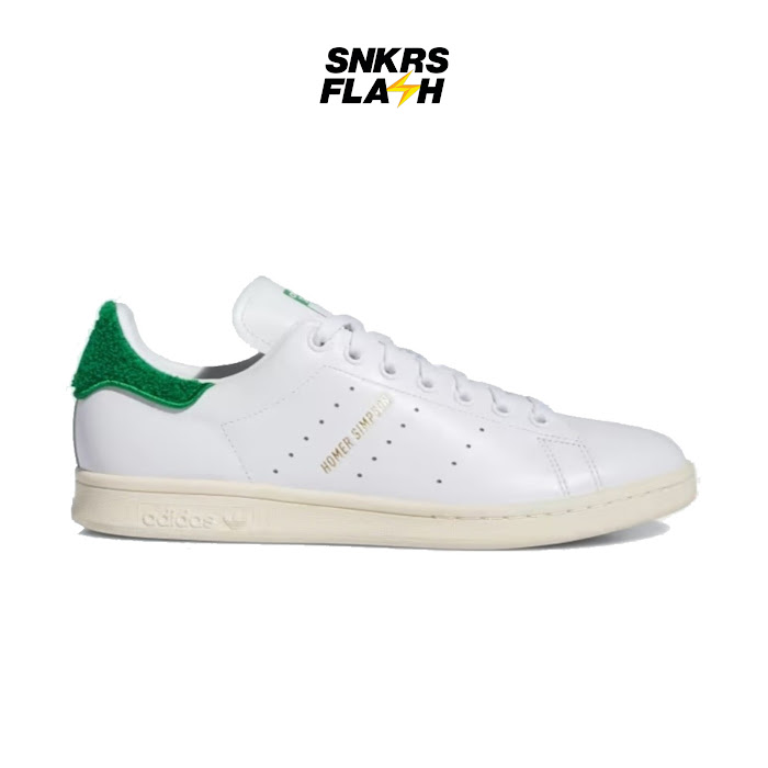 ADIDAS STAN SMITH X HOMER SIMPSON WHITE GREEN - Size 36.7