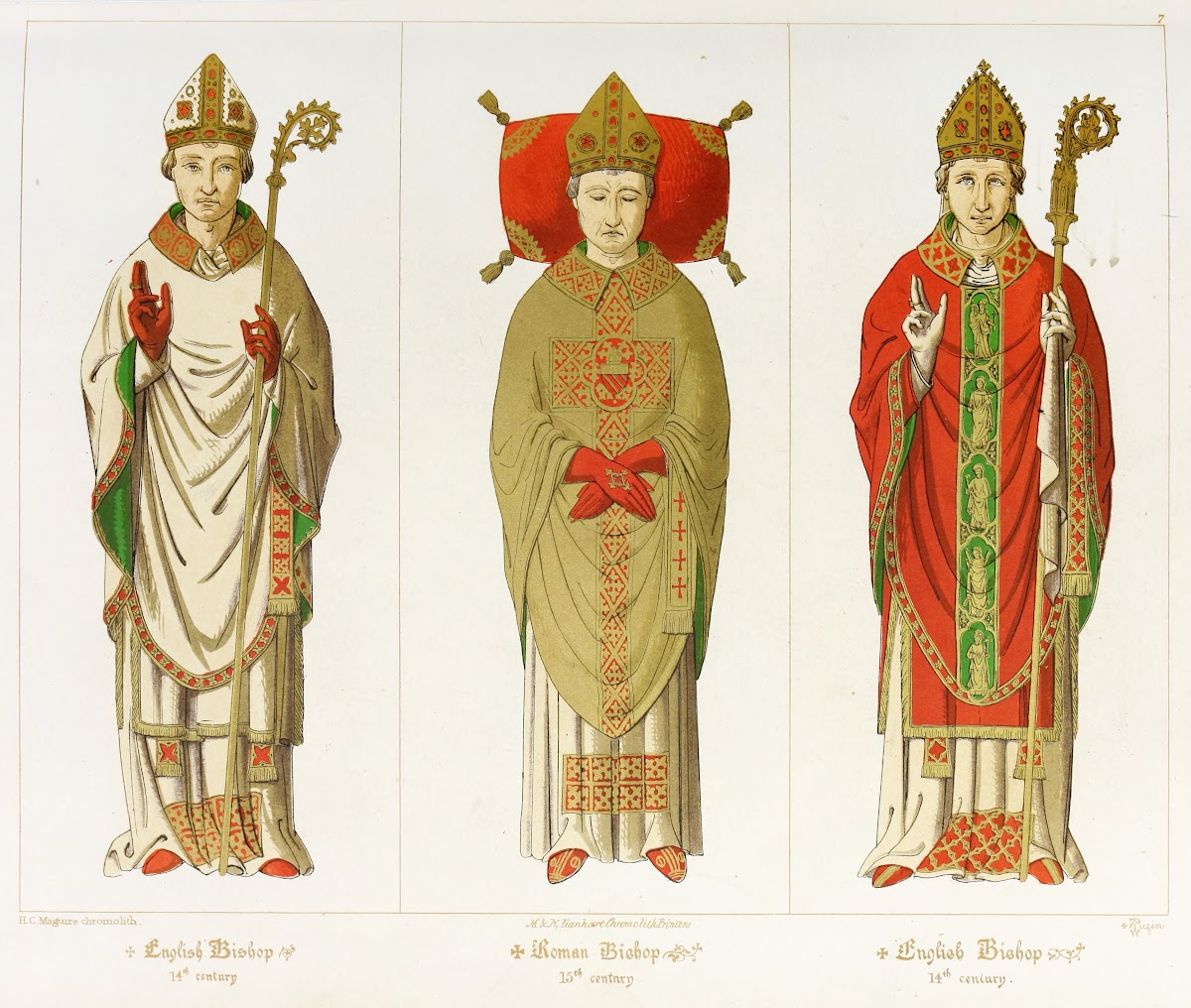 Roman and English Bishops 1846