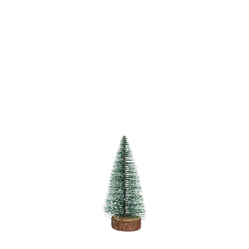 Mini Christmas Tree with Snow Effect