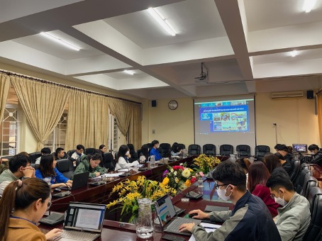 Đoàn Trường Đại học Tây Bắc tham gia Hội nghị nghiên cứu, học tập, quán triệt Nghị quyết Đại hội Đại biểu toàn quốc lần thứ XII, nhiệm kỳ 2022 - 2027