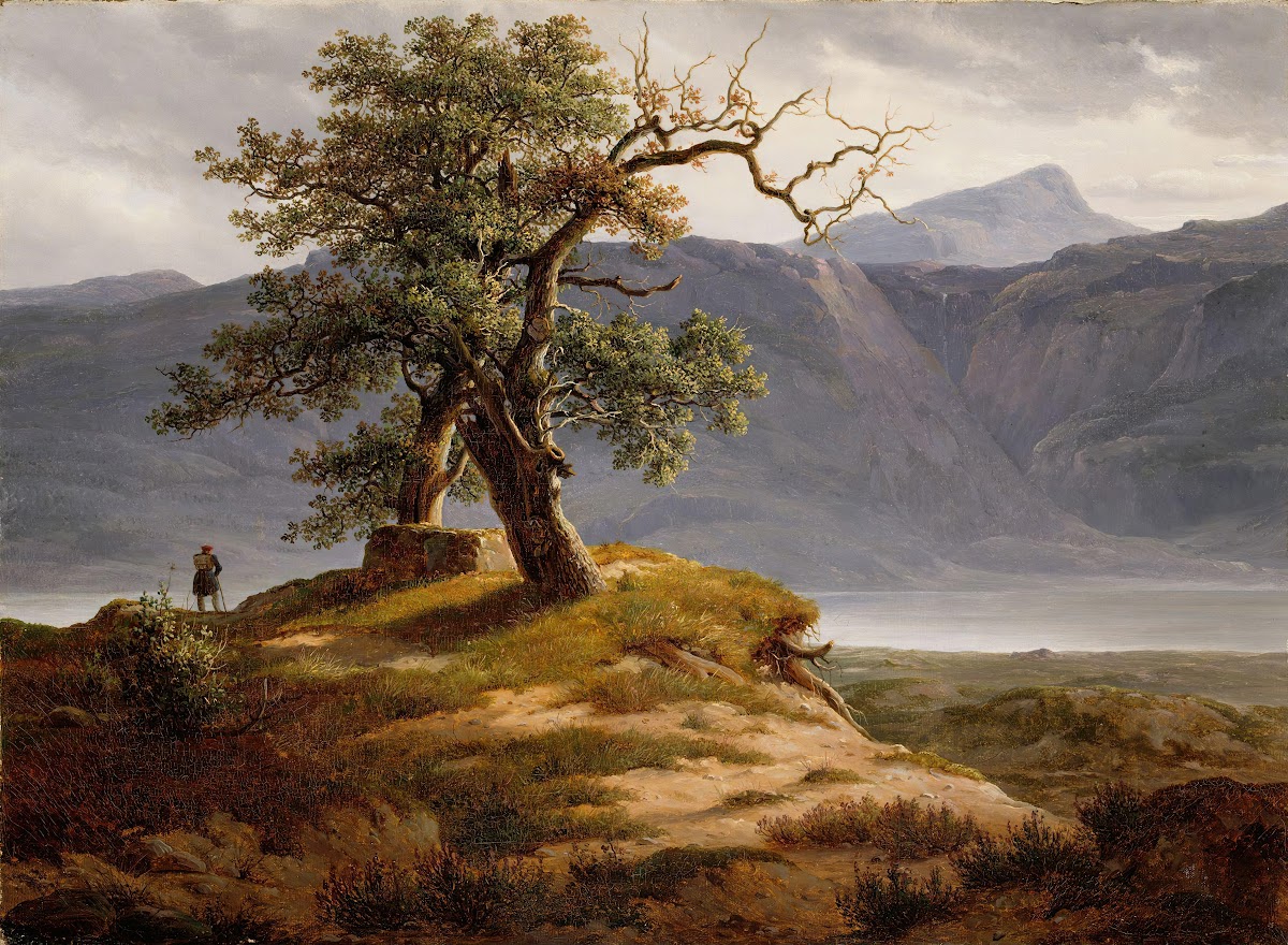Landscape with a Wanderer 1830