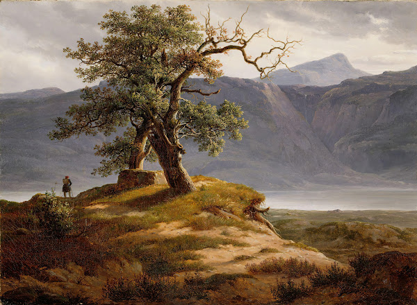Landscape with a Wanderer 1830
