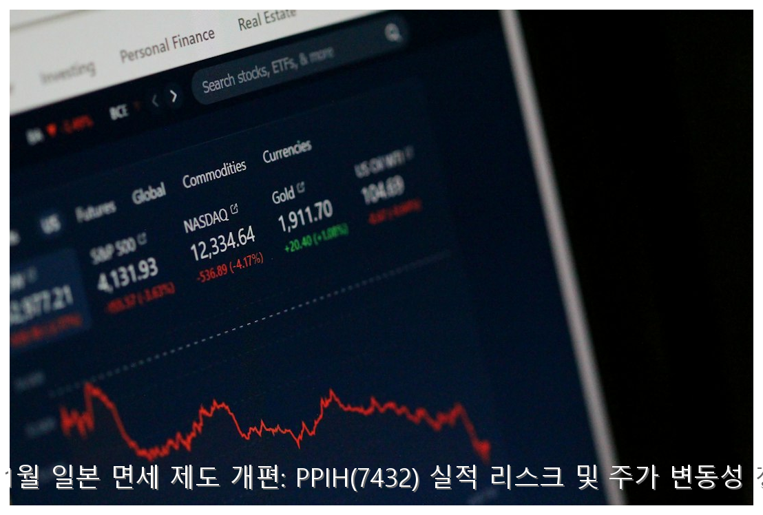 2026년 11월 일본 면세 개편과 PPIH 주가 리스크 분석 핵심 안내 및 분석 인포그래픽 (2)
