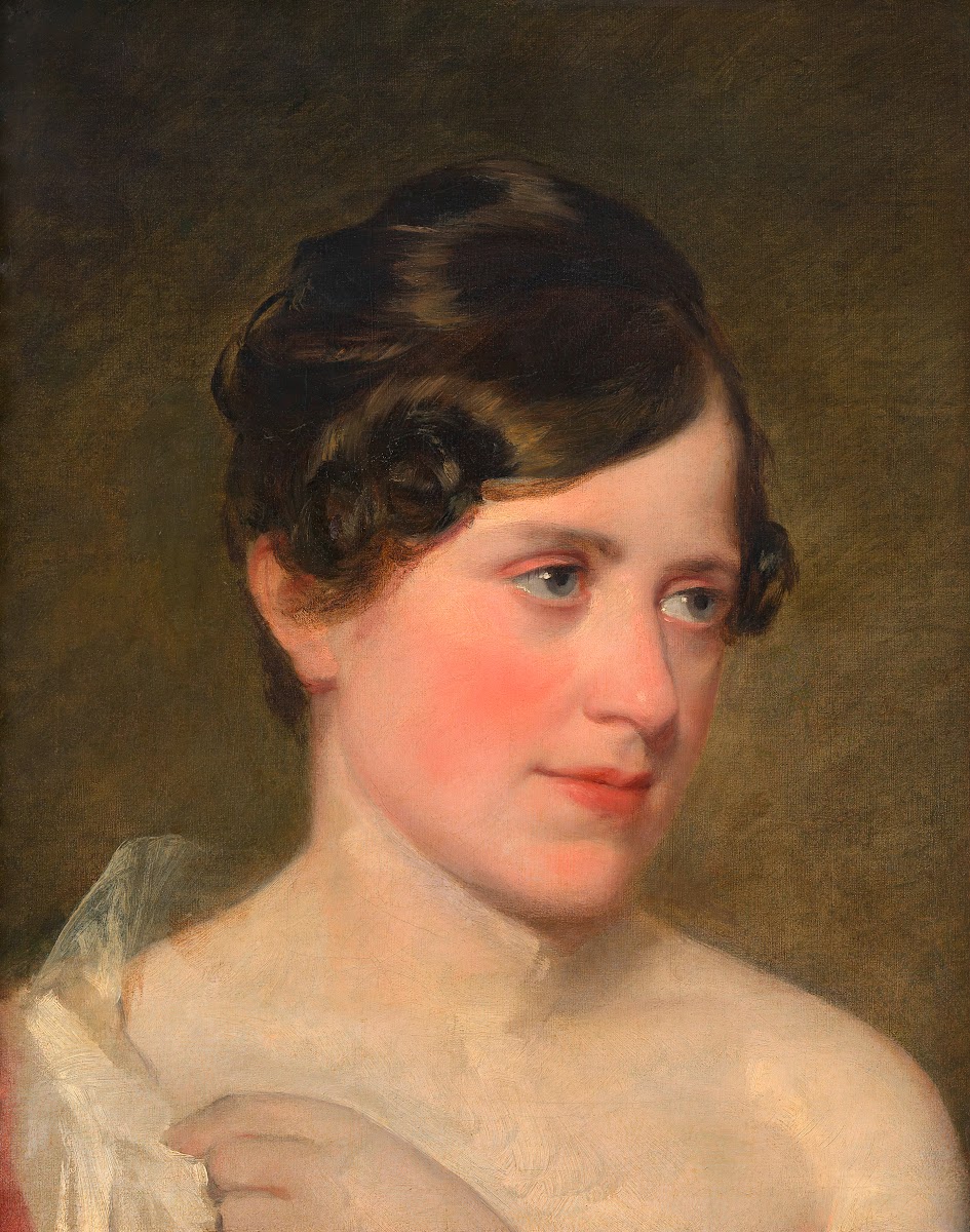 Antonie Amerling 1 Gattin des Künstlers 1834