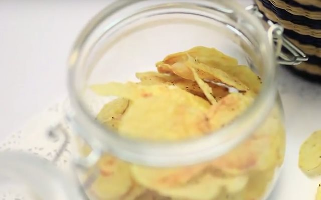 Snack Khoai Tây Nướng Giòn