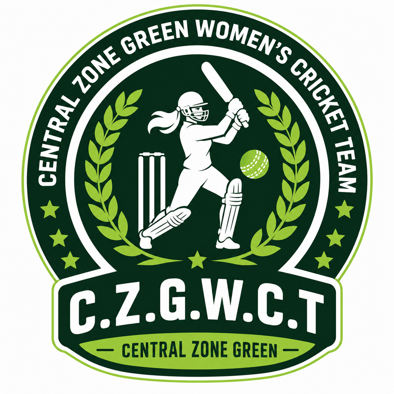 Central Zone Greens Women Flag