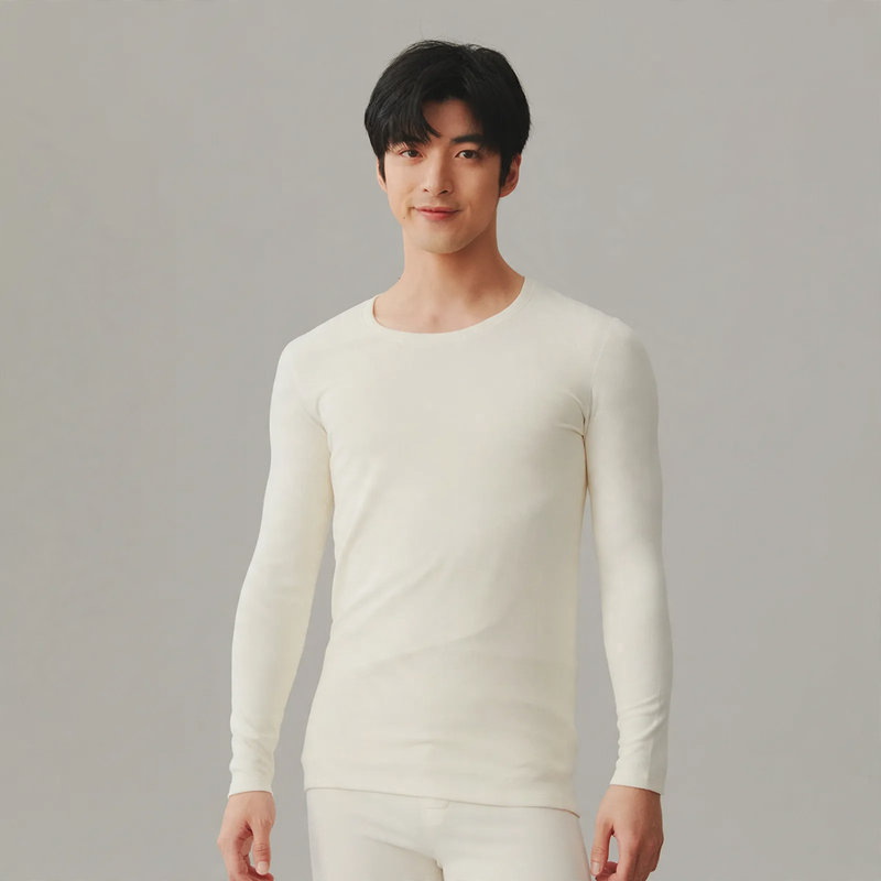 Thermal set for couples, brushed
