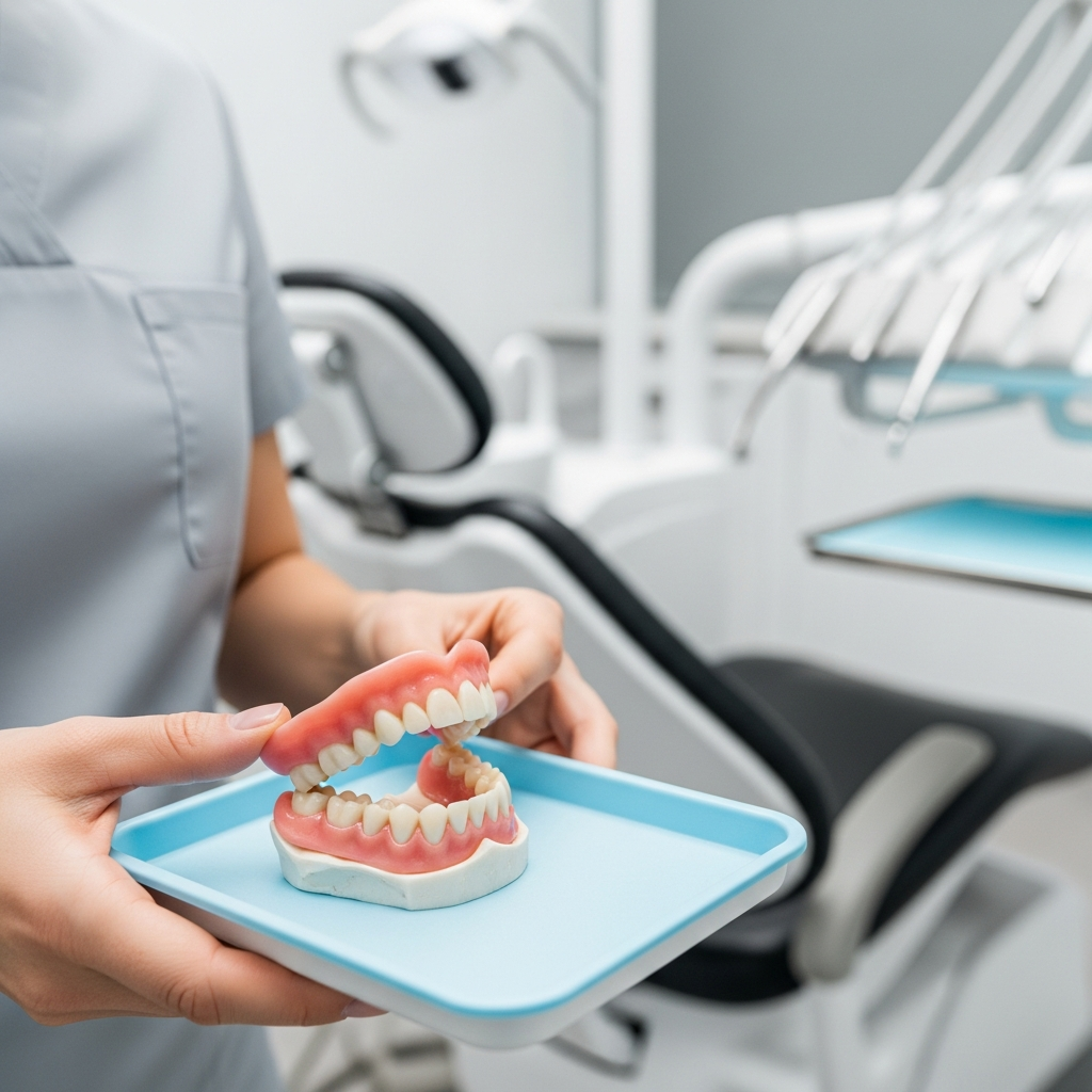 Dental illustration related to 活動假牙