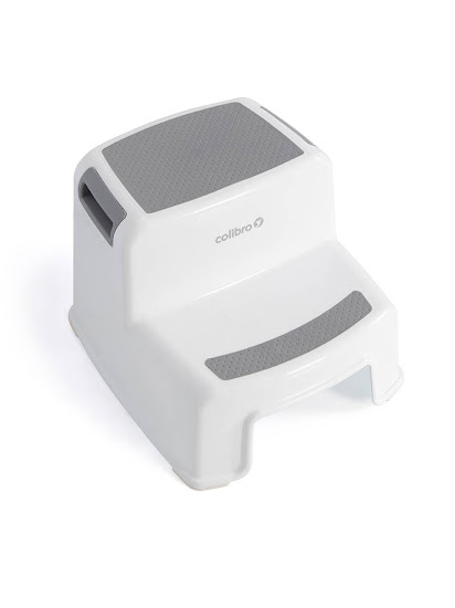 Children's step stool Colibro Step 2 Dove light grey