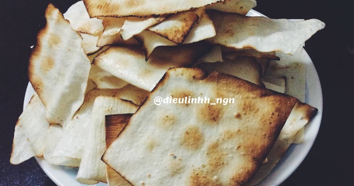 Bánh phồng sữa nướng