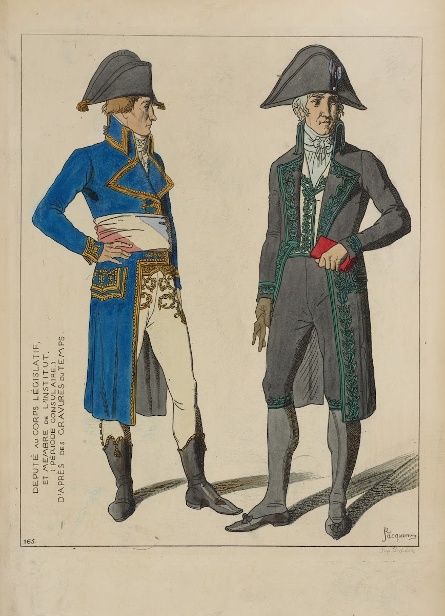 Deputé au corps législatif et membre de linstitut Periode consulaire 1869