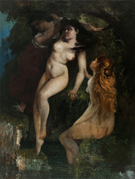 Trois baigneuses 1865 1869