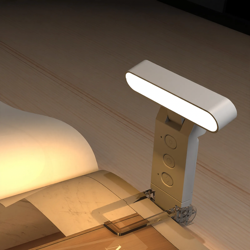 Tragbare LED-Buchleuchte mit Klemmfunktion