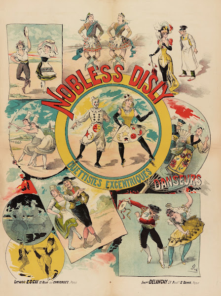 Nobless Disly Duettistes Excentriques Danseurs 1880 1890