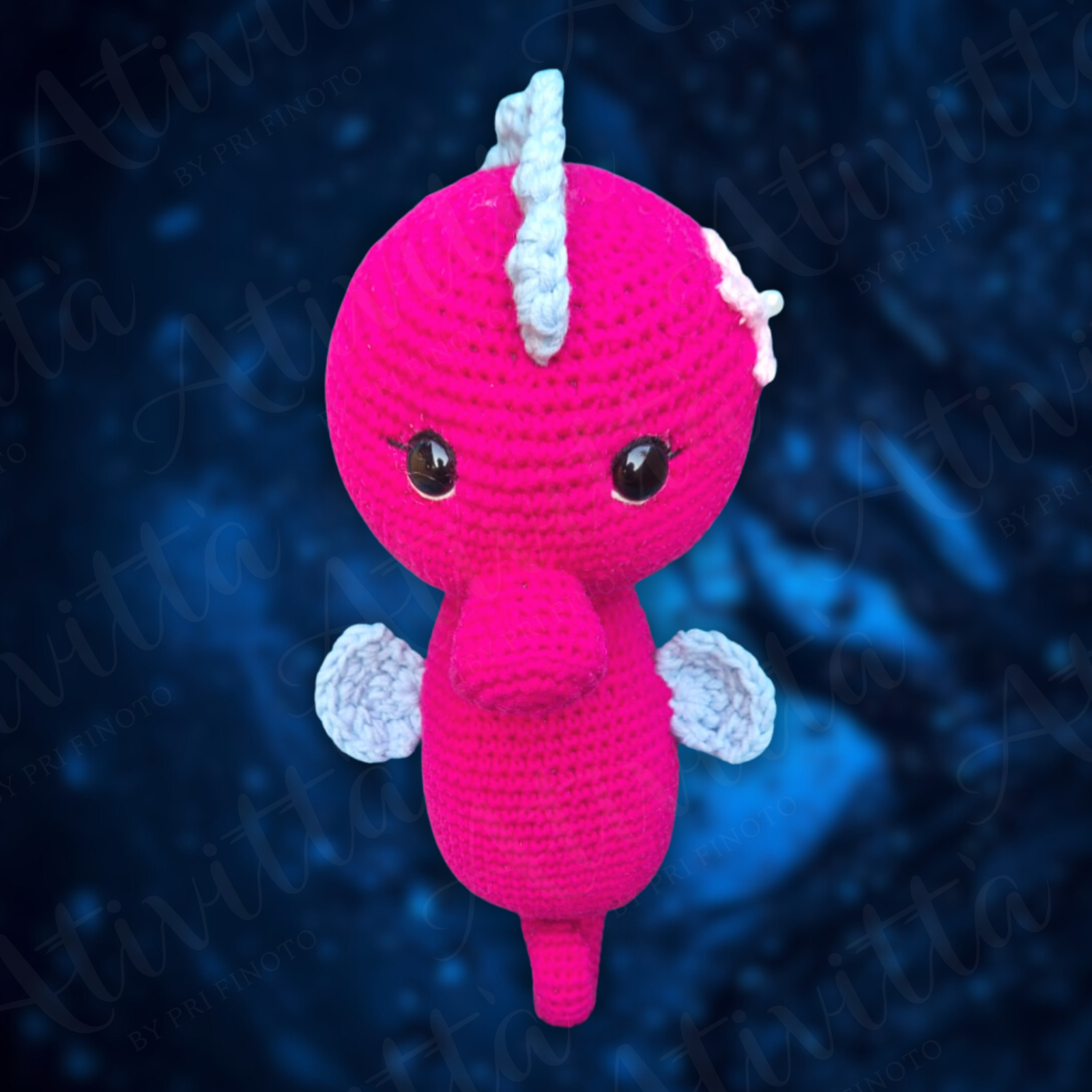 Cavalo-marinho em Crochê