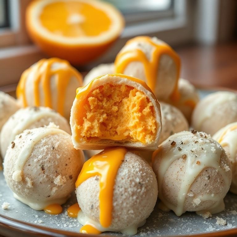 Easy No-Bake Orange Creamsicle Truffles Recipe – Quick, Creamy Dessert for Any Occasion finished