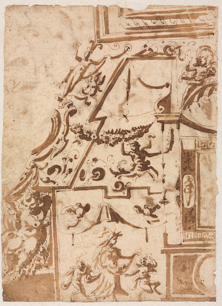 Grotesque with a Leaping Centaur c 1565 1588