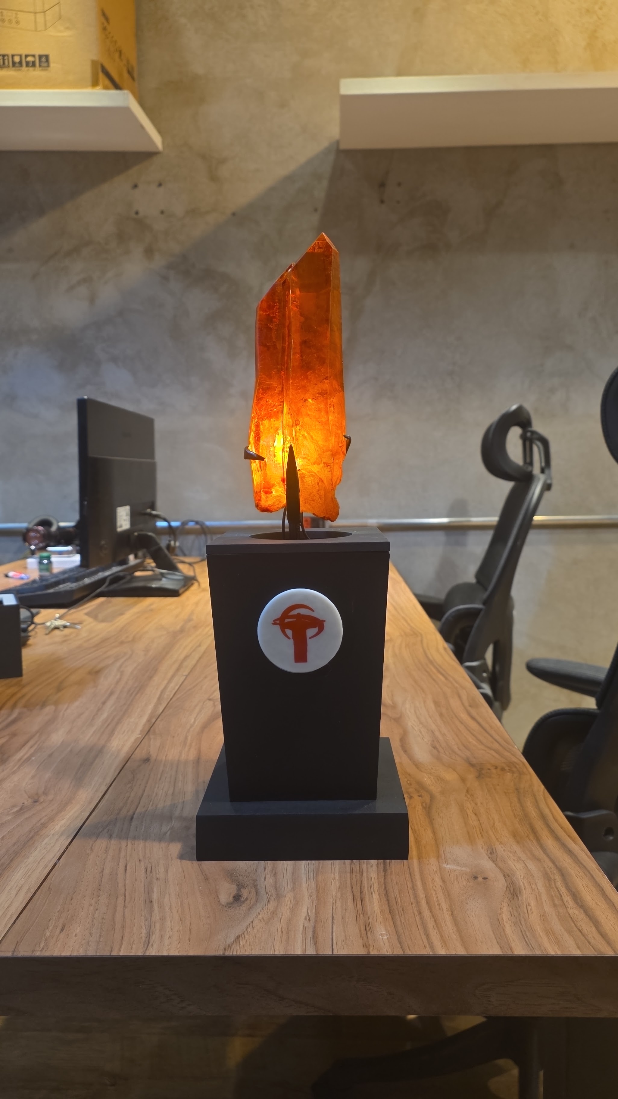 Bradesco — Troféu de Cristal Iluminado: vista 34 do projeto