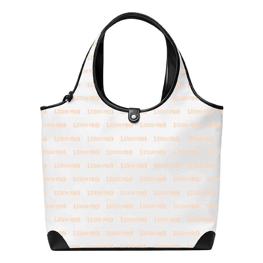 Curved Handle Canvas Bag
