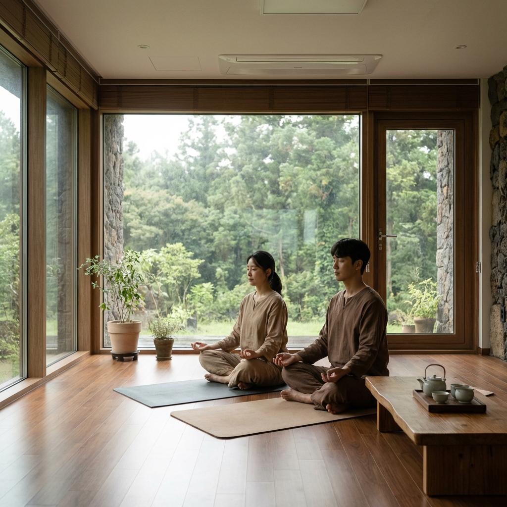 자연 속 힐링: 숲세권 감성 숙소에서 만나는 완벽한 휴식