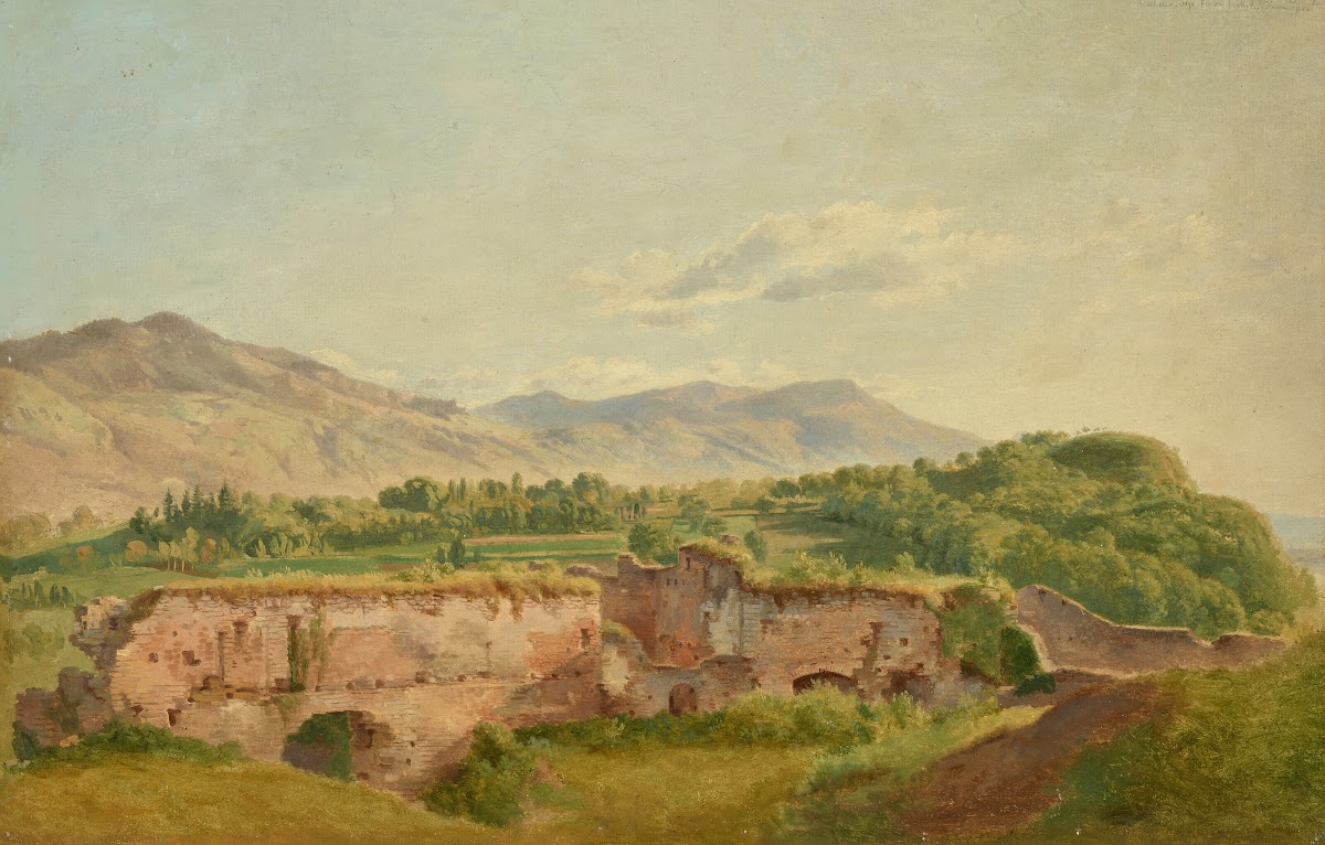 Les ruines des Allignes ca 1814