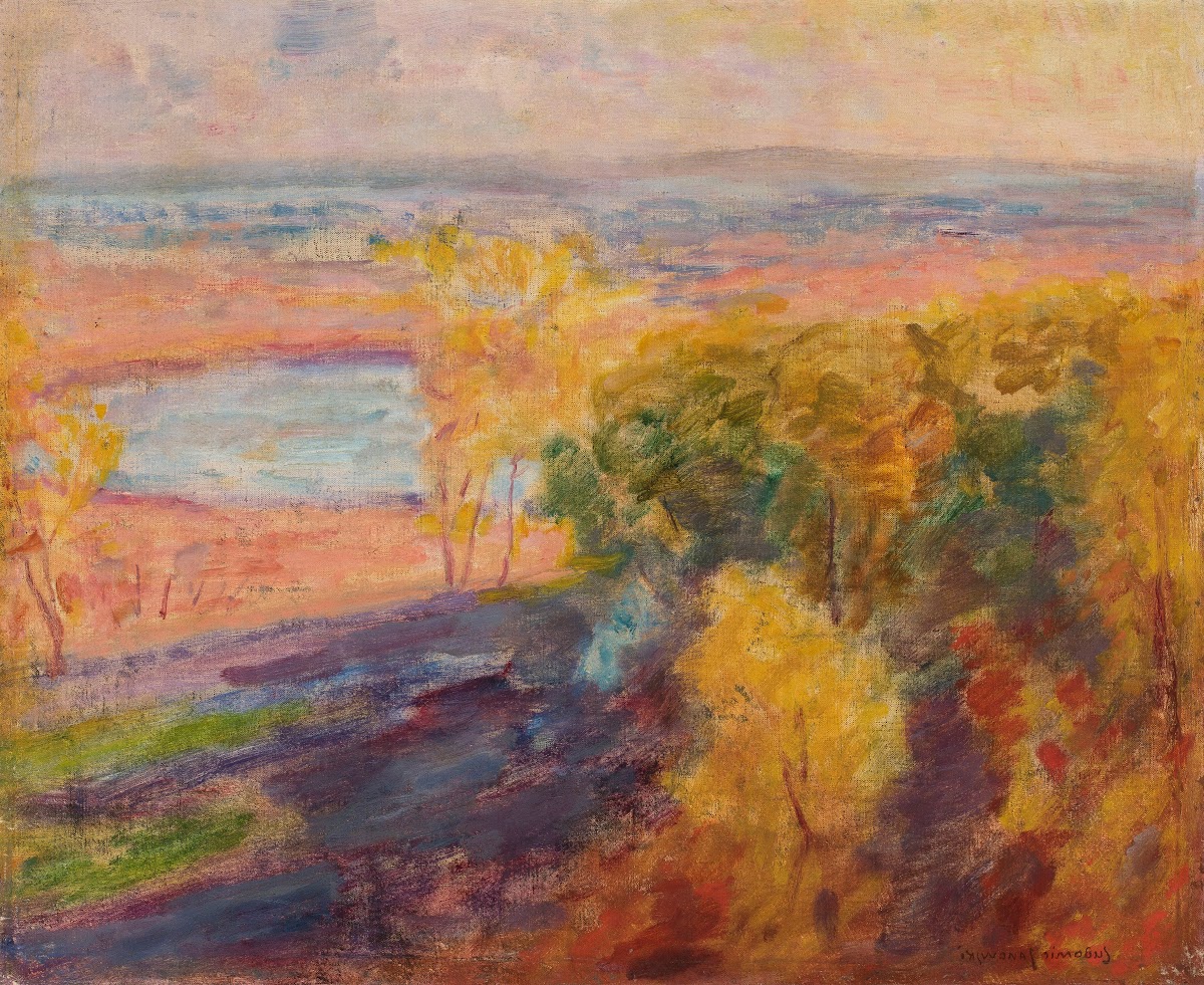 Valley of the Pilica river