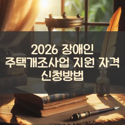 장애인 주택개조사업 썸네일