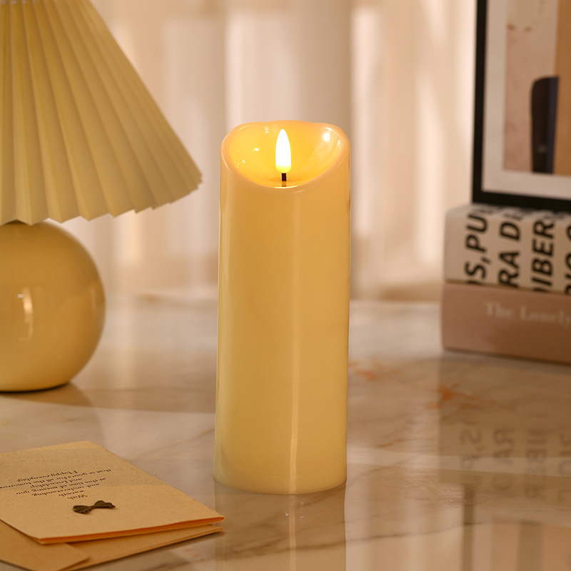 Realistic LED Pillar Candles