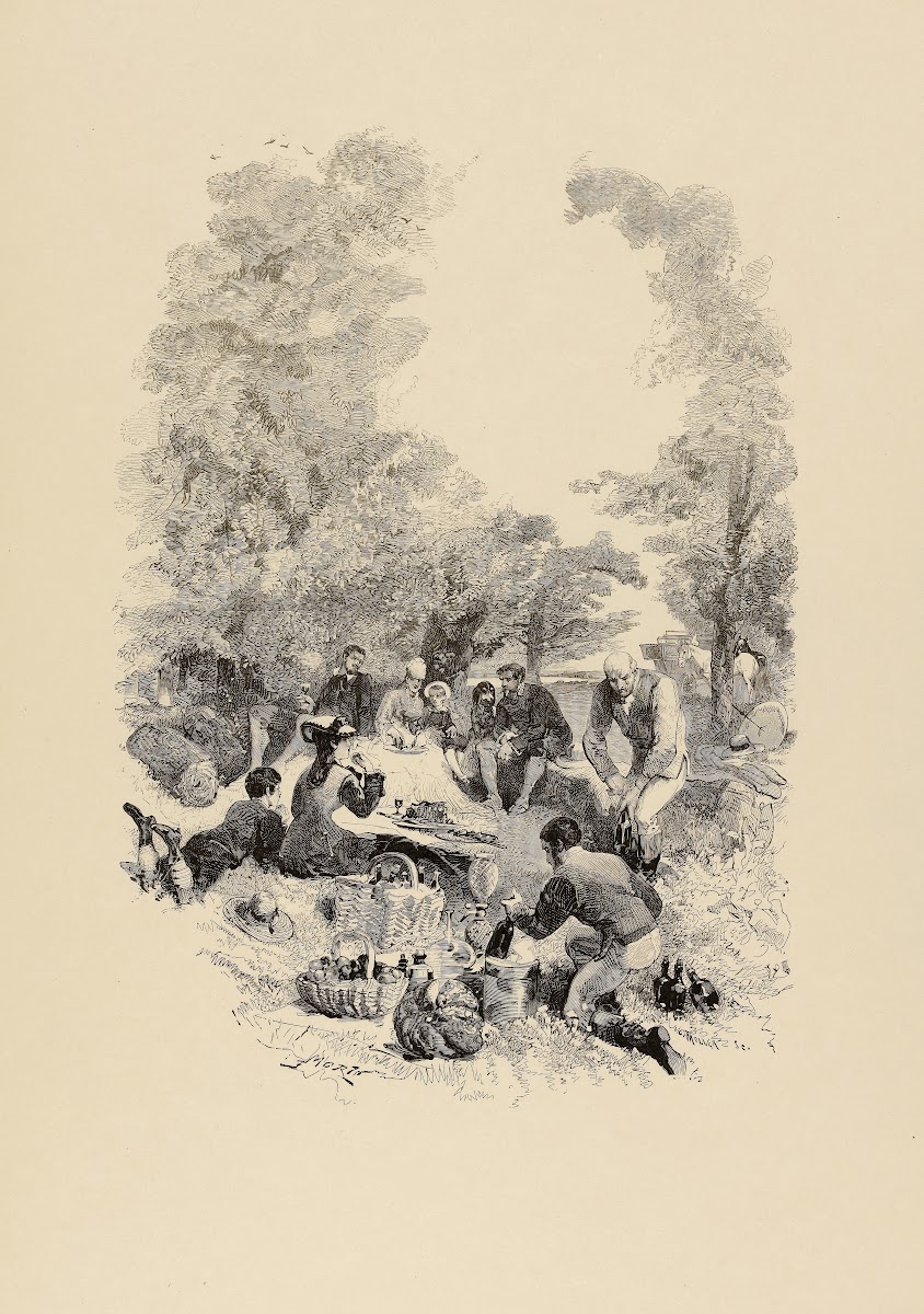 Les mois gastronomiques Août 1877
