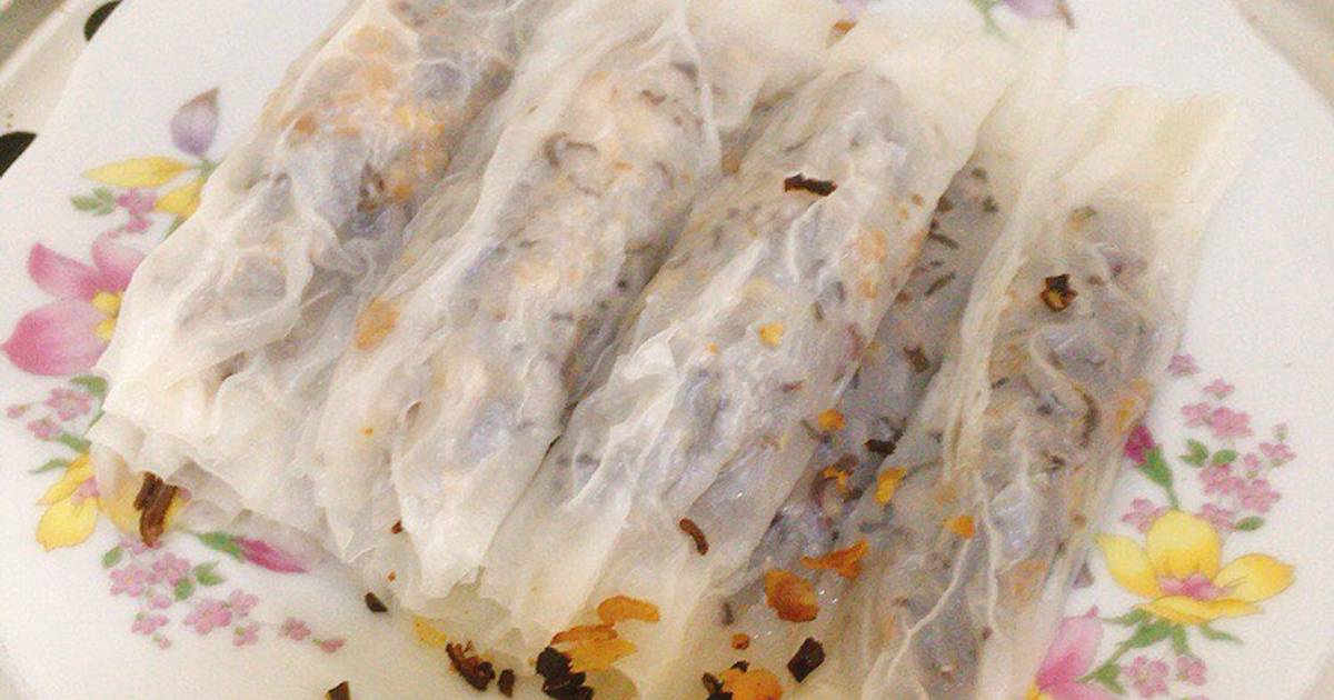 Bánh cuốn bằng bánh tráng