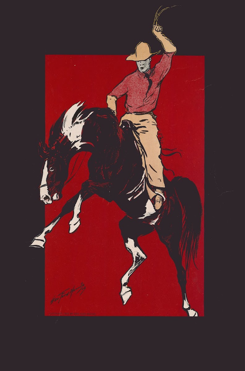 Worlds championship rough riding contest 1903