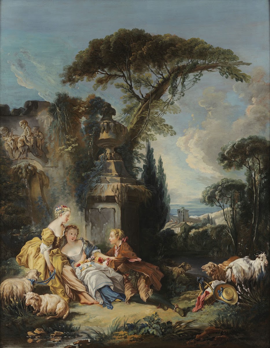 Pastoral scene 1730 1760