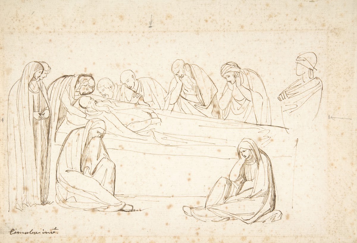 Mourning Figures ca 177375