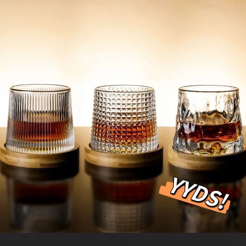 Whiskeyglas aus Glas, 180 ml
