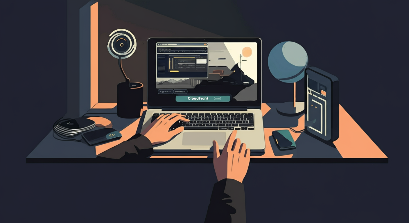 AI 생성 이미지: CloudFront 캐시 무효화 실패, 문제 해결을 위한 심층 분석