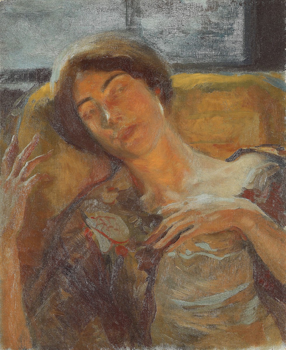 Womans Head c 1890