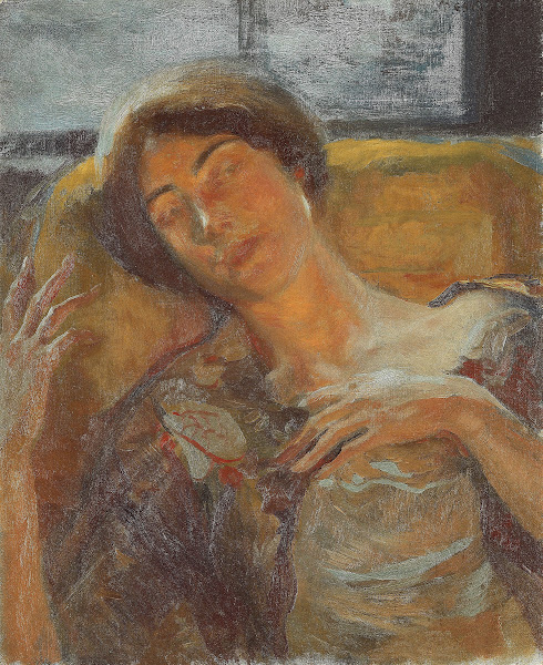 Womans Head c 1890