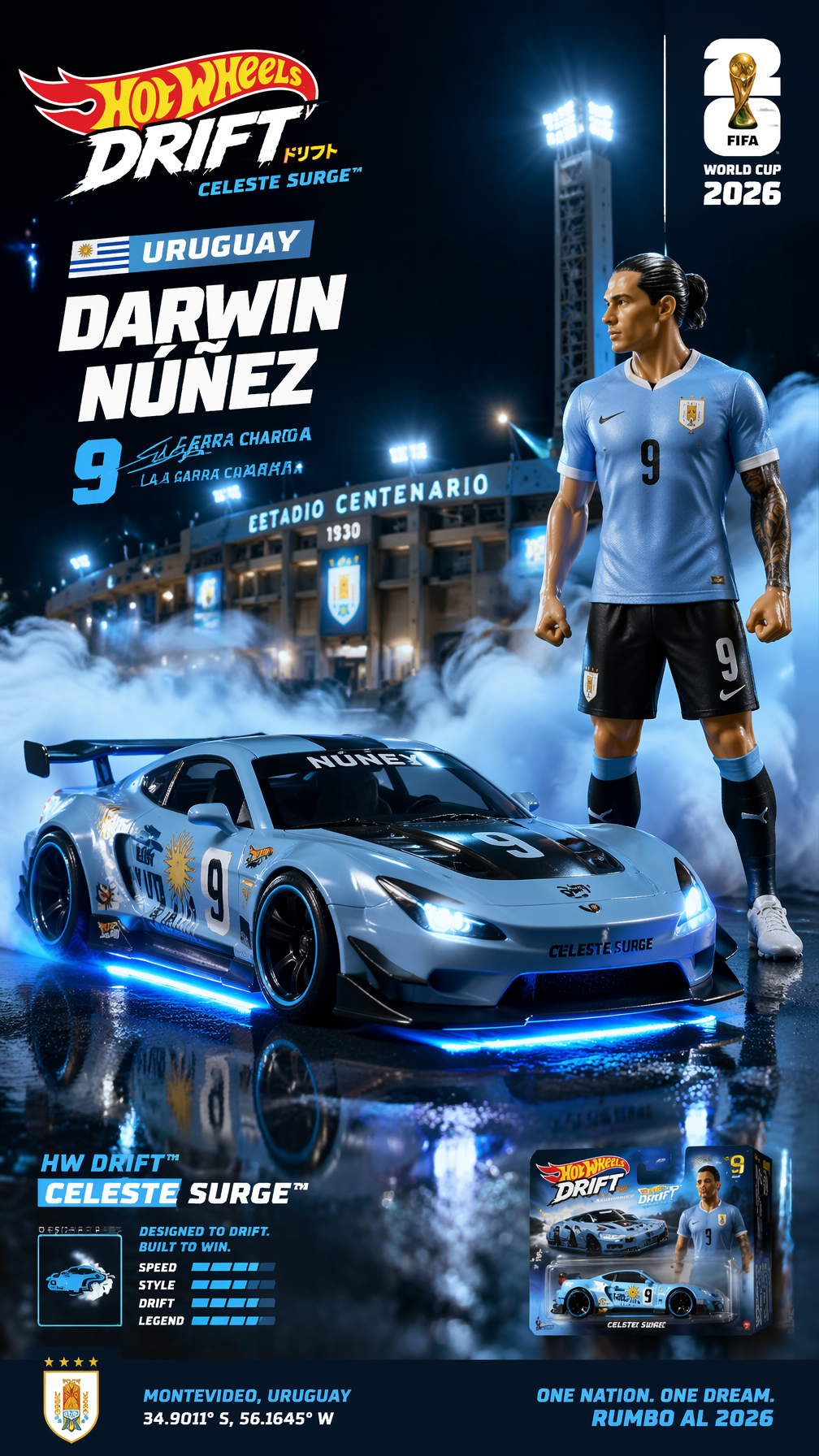 Uruguay Darwin Núñez Hw Drift