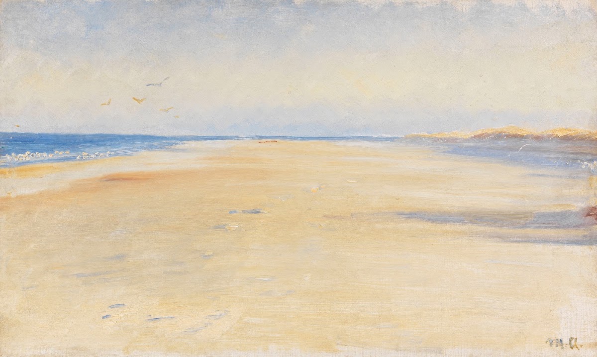 The beach at Skagen 1900 1927