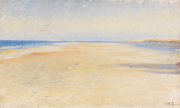 The beach at Skagen 1900 1927