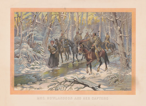 Mrs Rowlandson And Her Captors 1915