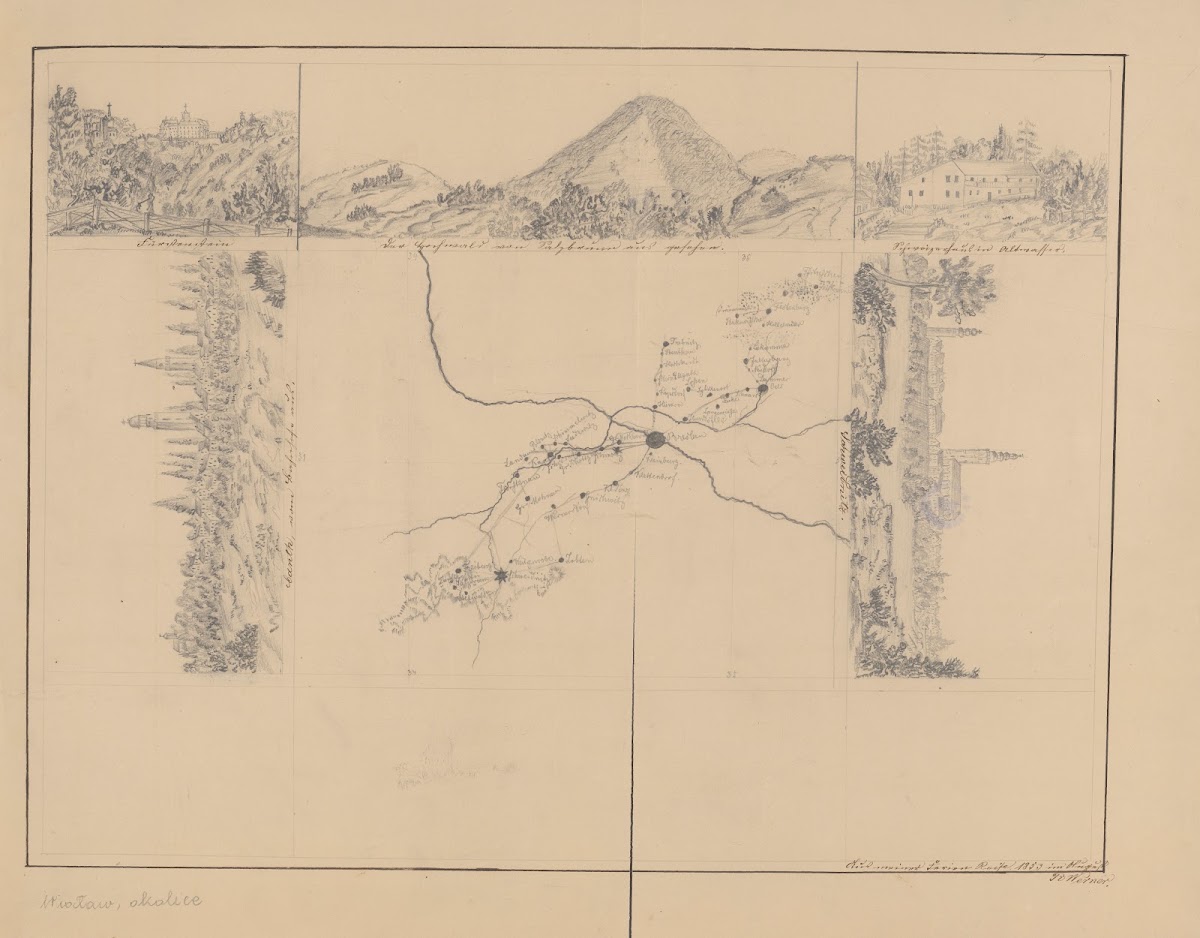 Atlas befindlichen Karten gezeichnet von Seminaristen Pl14 1844 1886