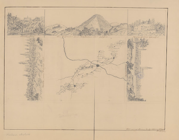 Atlas befindlichen Karten gezeichnet von Seminaristen Pl14 1844 1886