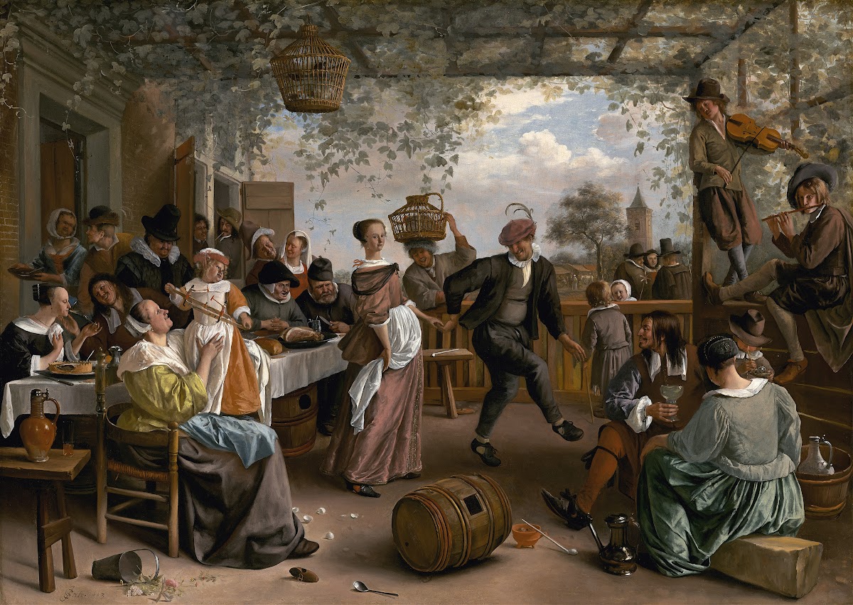 The Dancing Couple 1663